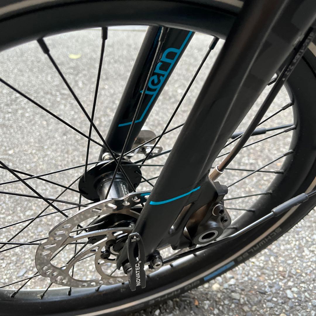 tern VEKTRON S10 電動折りたたみ自転車 走行距離少