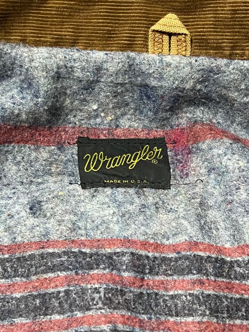 70s ラングラーダックジャケット　Wrangler アメリカ製　vintage