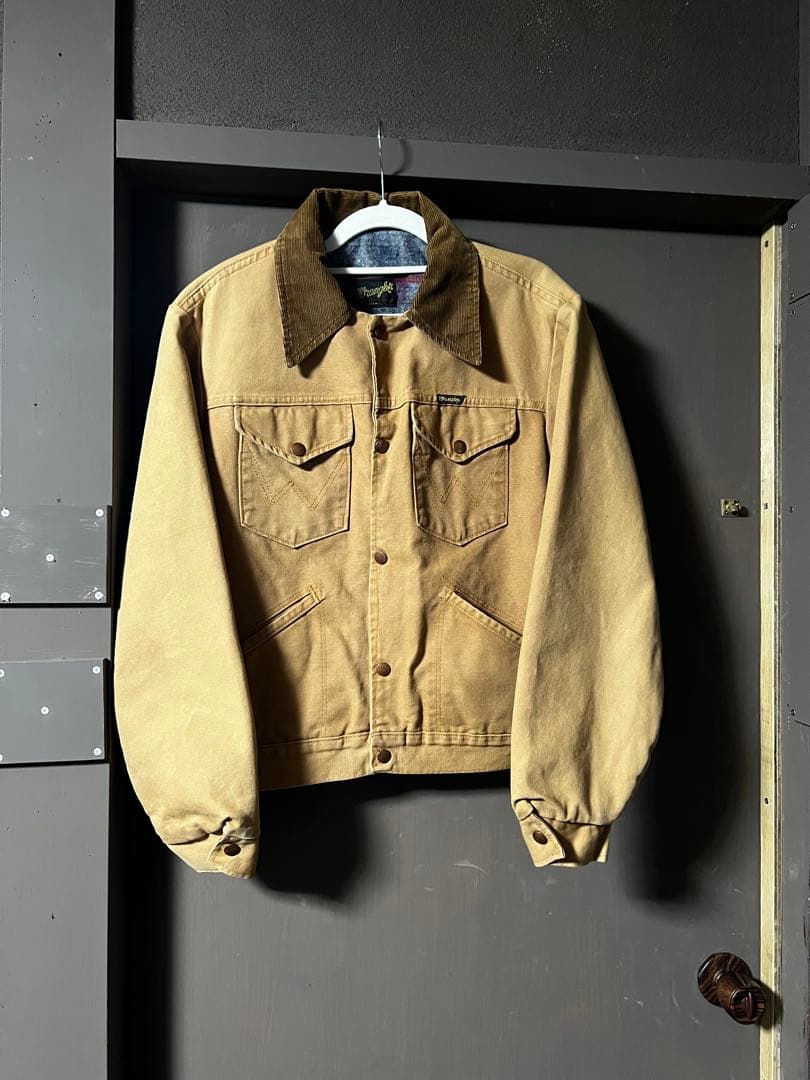 70s ラングラーダックジャケット　Wrangler アメリカ製　vintage