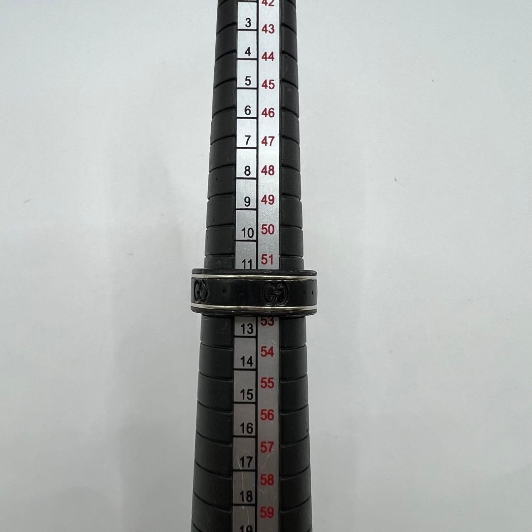 【美品】グッチ リング インターロッキング アイコンリング GG