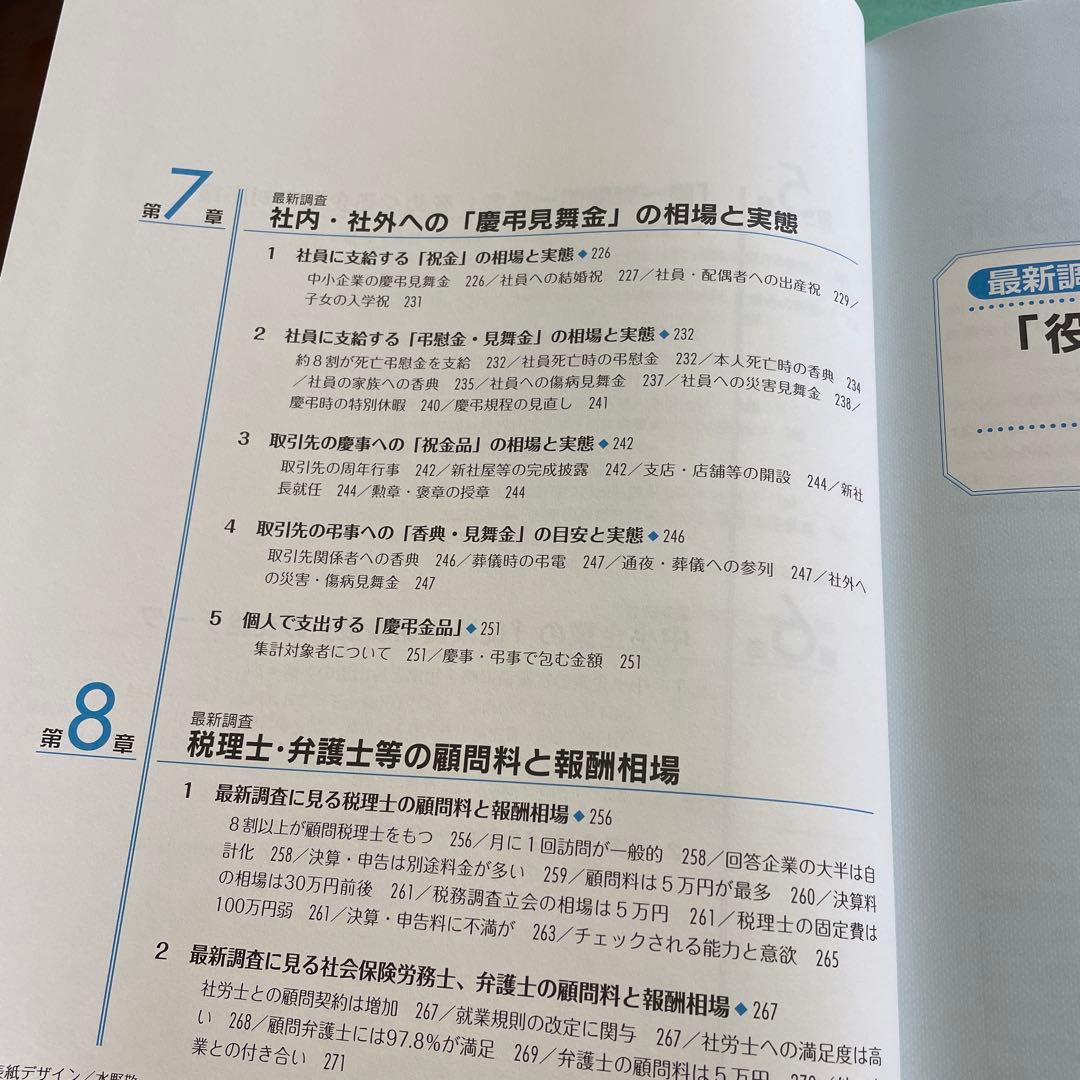 ❤️❤️❤️全国調査❤️❤️❤️「役員報酬・賞与・退職金」中小企業の支給相場