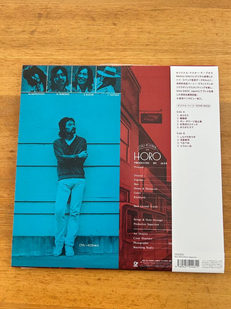 小坂忠 ほうろう　LP