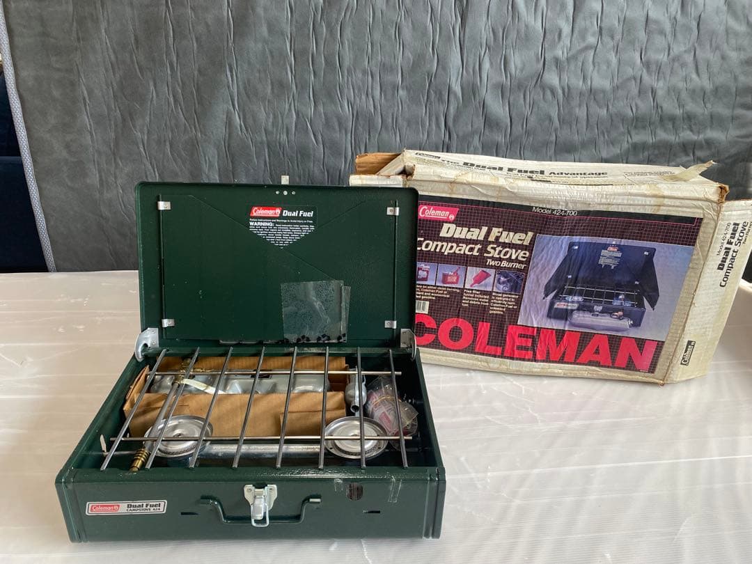 【新品未使用】コールマンDual Fuel Campstove 424