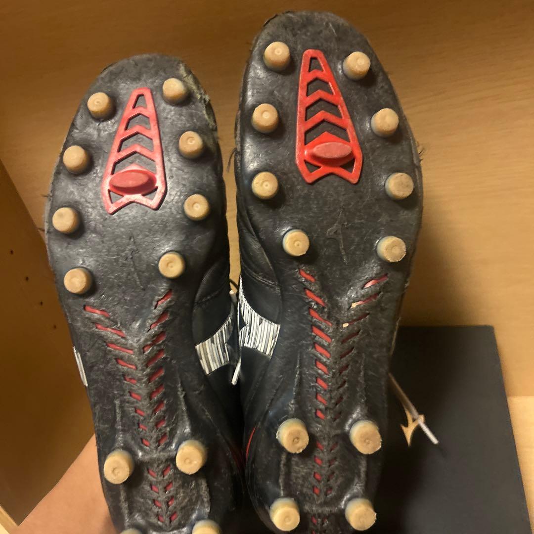 Mizuno サッカーシューズ ブラック/レッド