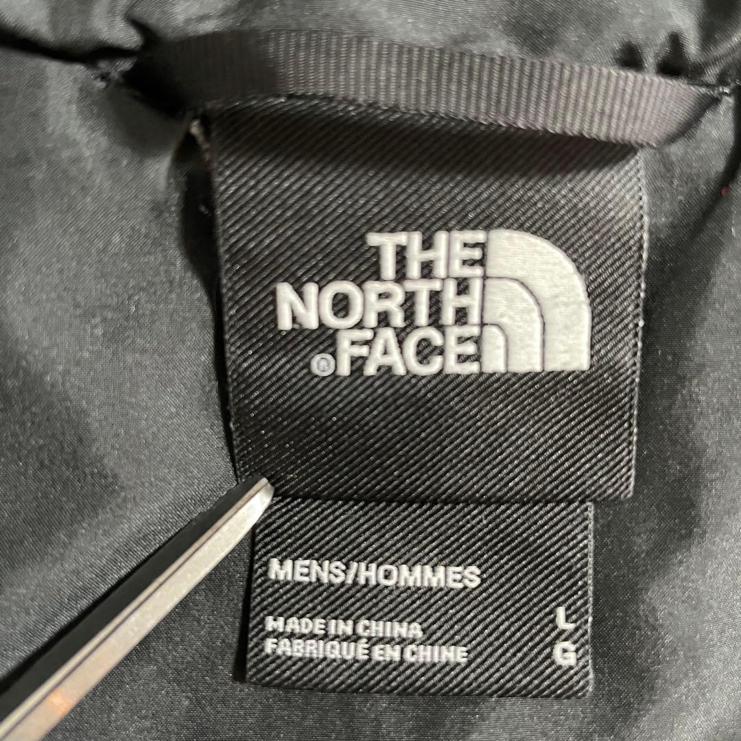THE NORTH FACE中綿ベストブラックLメンズ 軽量 保温アウトドア古着