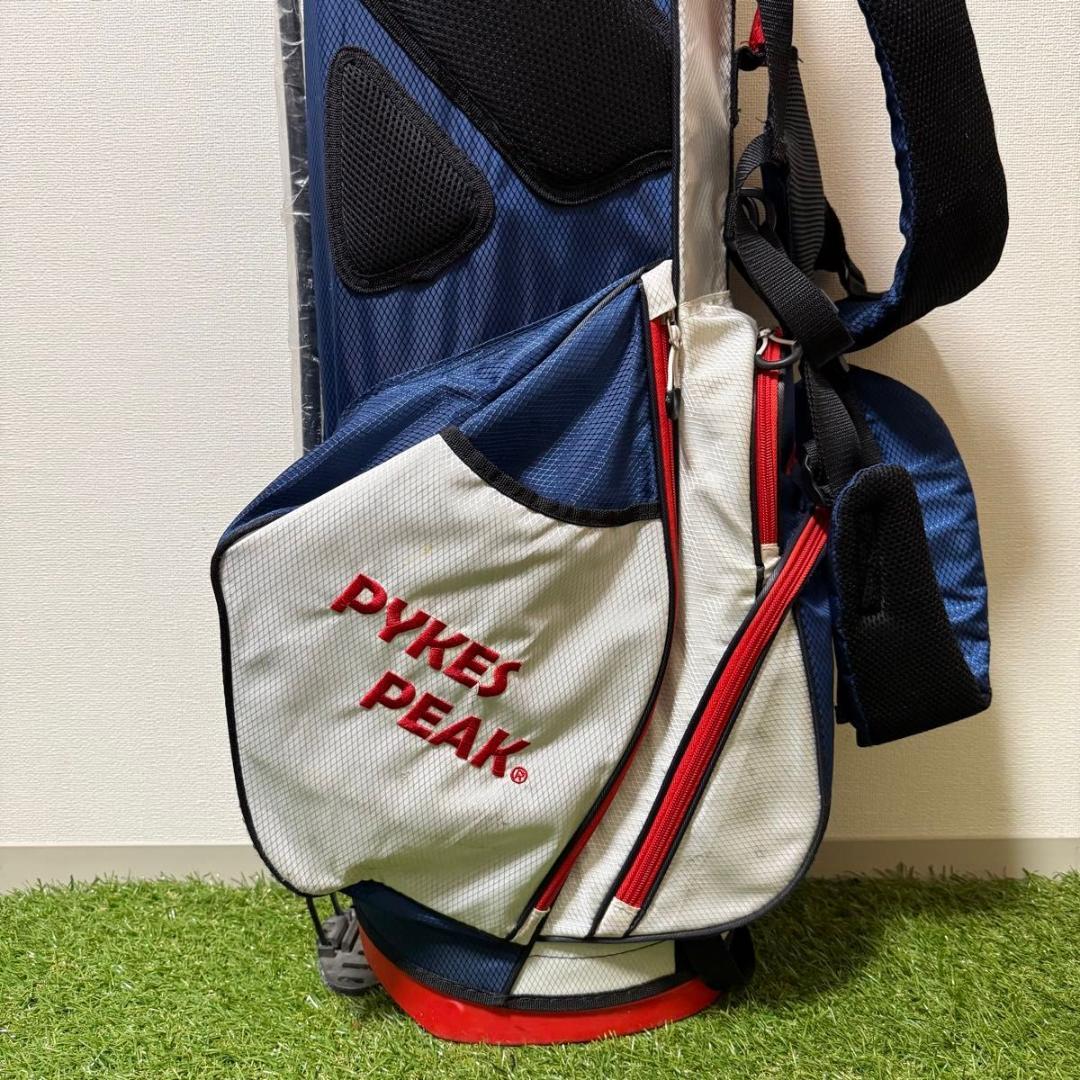PYKES PEAK キャディバッグ スタンド式 9型 47インチ対応 状態考慮