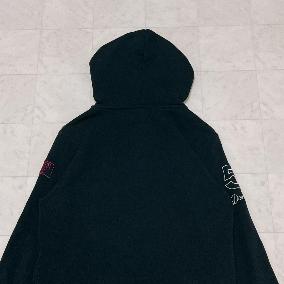 DOCUS DESIGN ジップアップ パーカー ワッペン ゴルフ