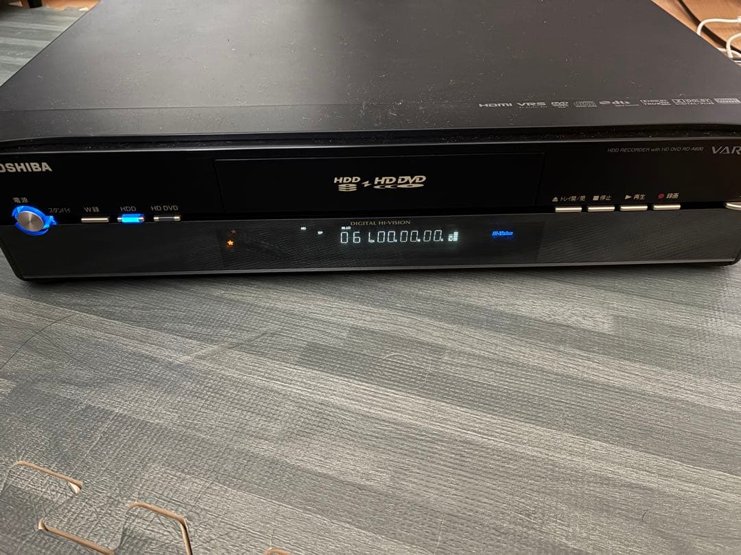 TOSHIBA HDD 600GBレコーダー RD-A600 VARDIA