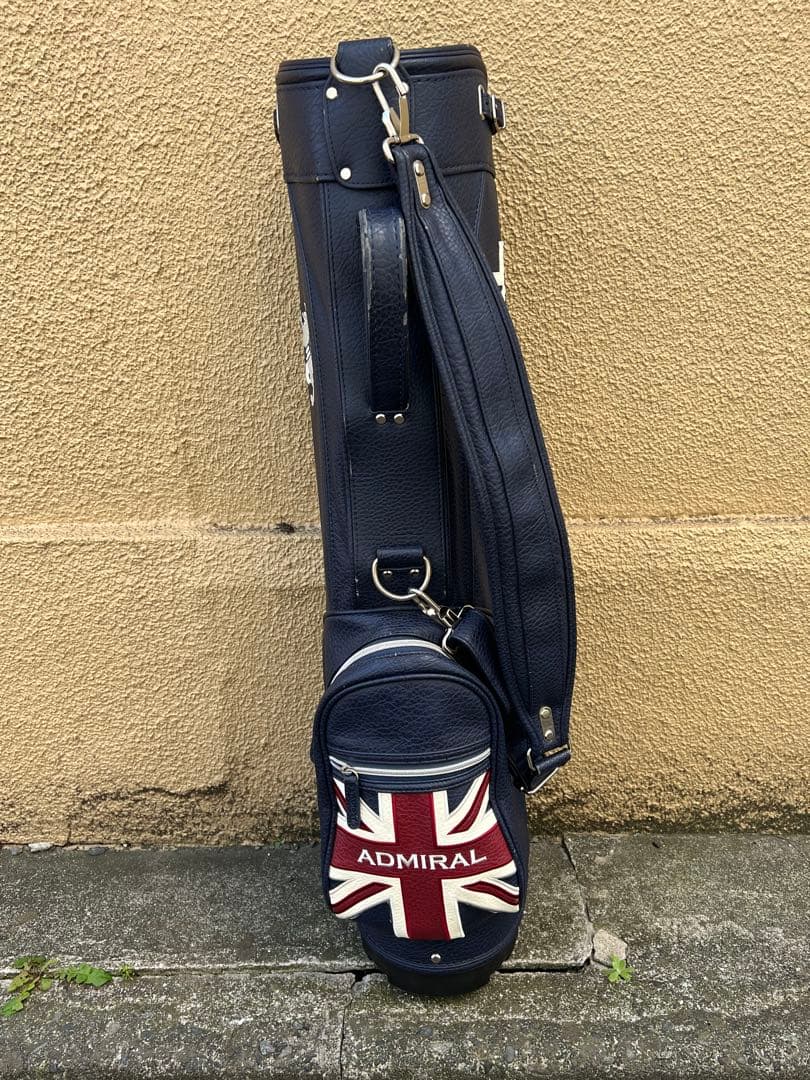 ADMRIAL ネイビー ゴルフバッグ