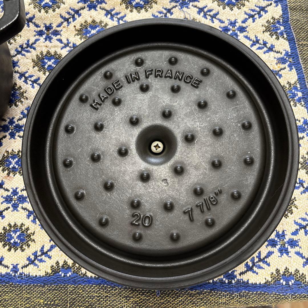 STAUB ラココット20cm 黒