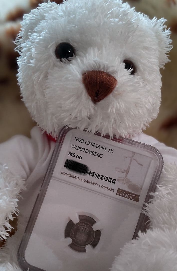 ✨建国記念日セール！NGC MS66！1クロイツァー銀貨 ドイツ✨