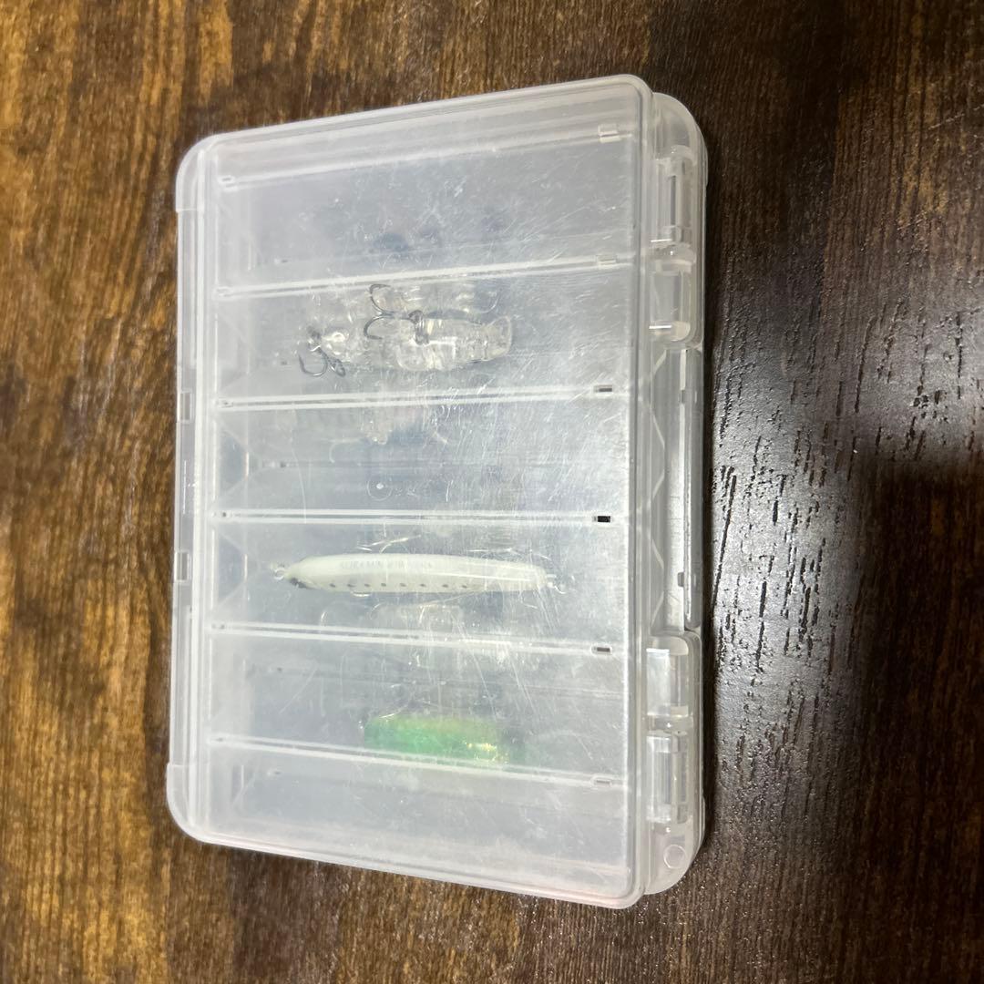 メバルミノー7本セット　リッジ　ガンシップ　シラスミノーなどケース付き