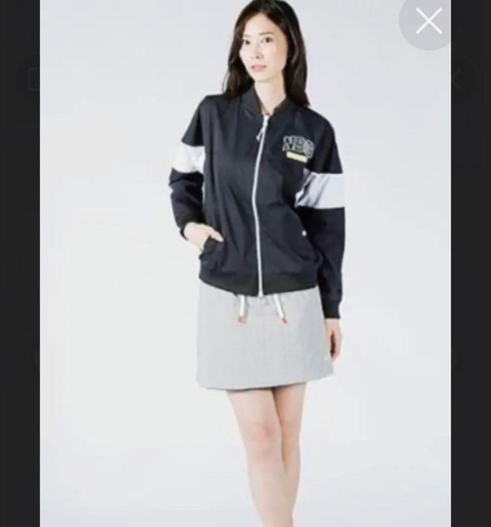 ニューバランス　ゴルフ　レディースS 黒　ブラック　ストレッチ撥水ブルゾン