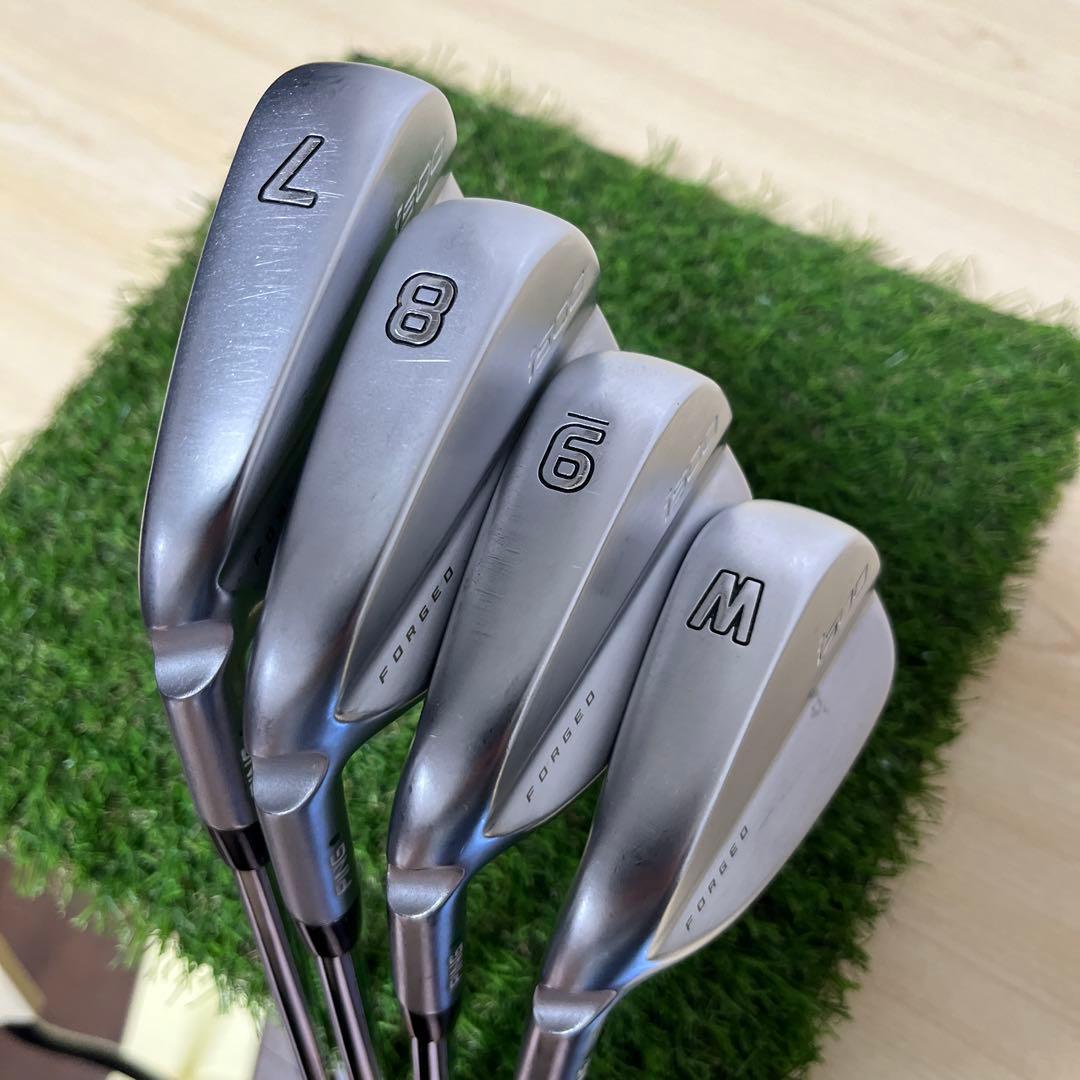 レフティPING i500 アイアンセット 7, 8, 9, W 4本