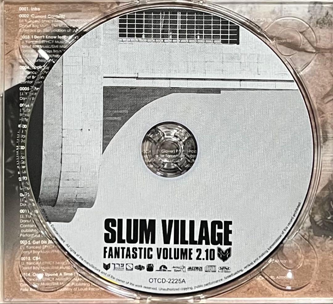 Slum Village Fantastic Volume 2.10 DX盤
