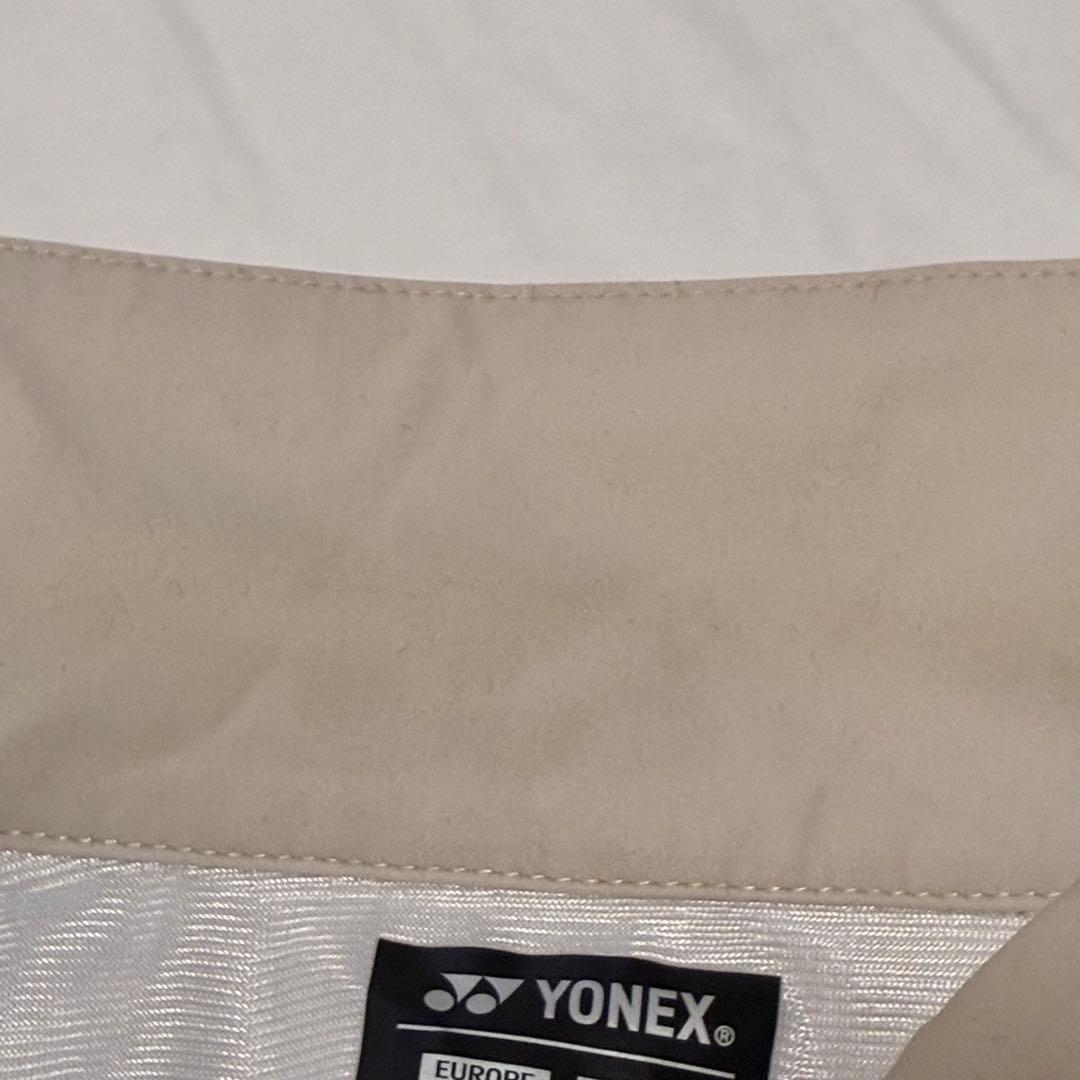 ヨネックス YONEX ウォームアップシャツ XLサイズ メンズ ベージュ