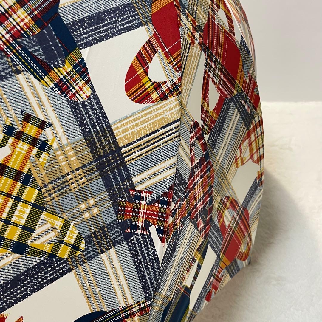 入手困難 新品 ヴィヴィアンウエストウッド 傘 チェック×オーブ