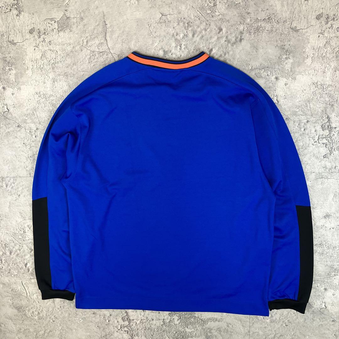 NBA ニューヨーク・ニックス 長袖シューティングシャツ 韓国製 古着 刺繍 L