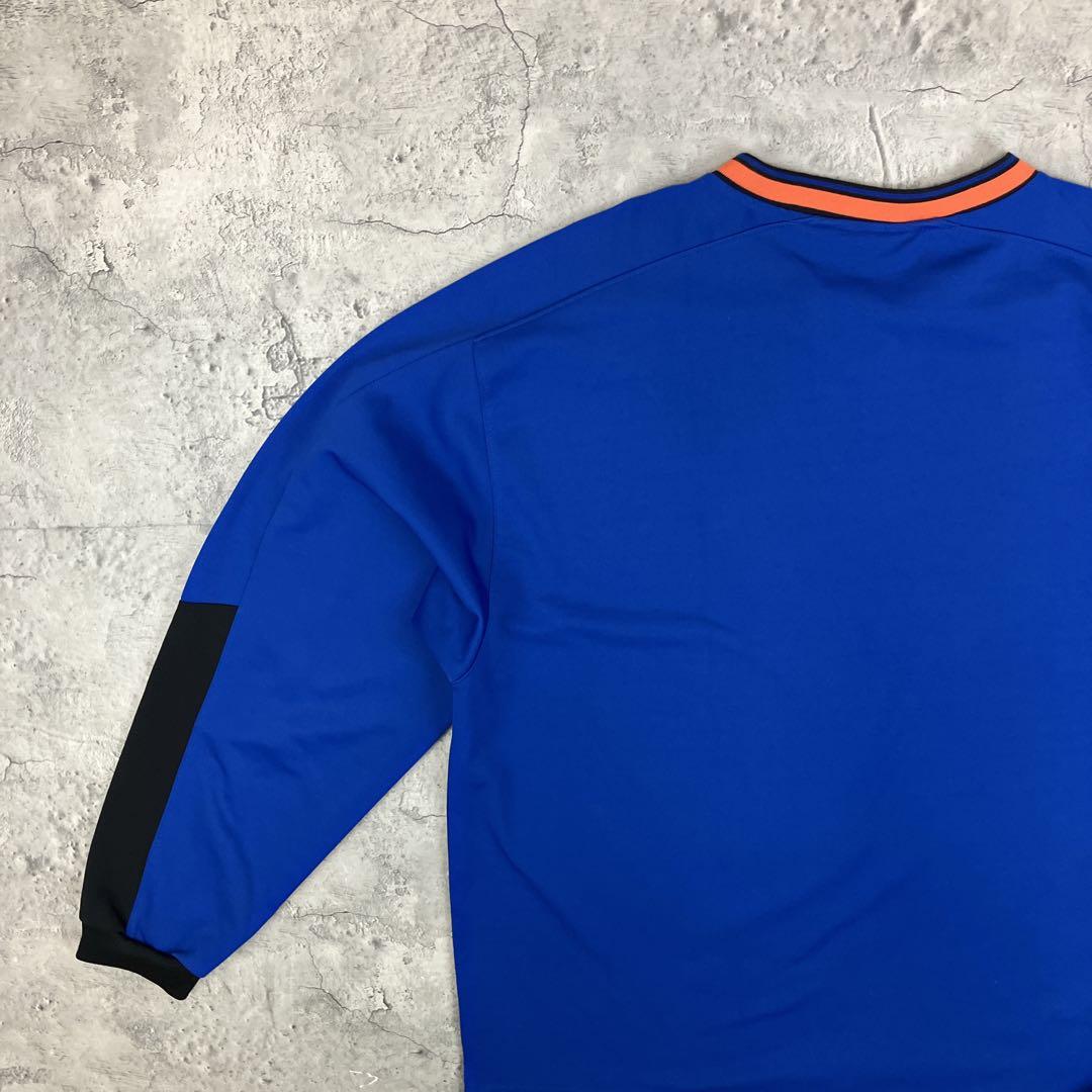 NBA ニューヨーク・ニックス 長袖シューティングシャツ 韓国製 古着 刺繍 L