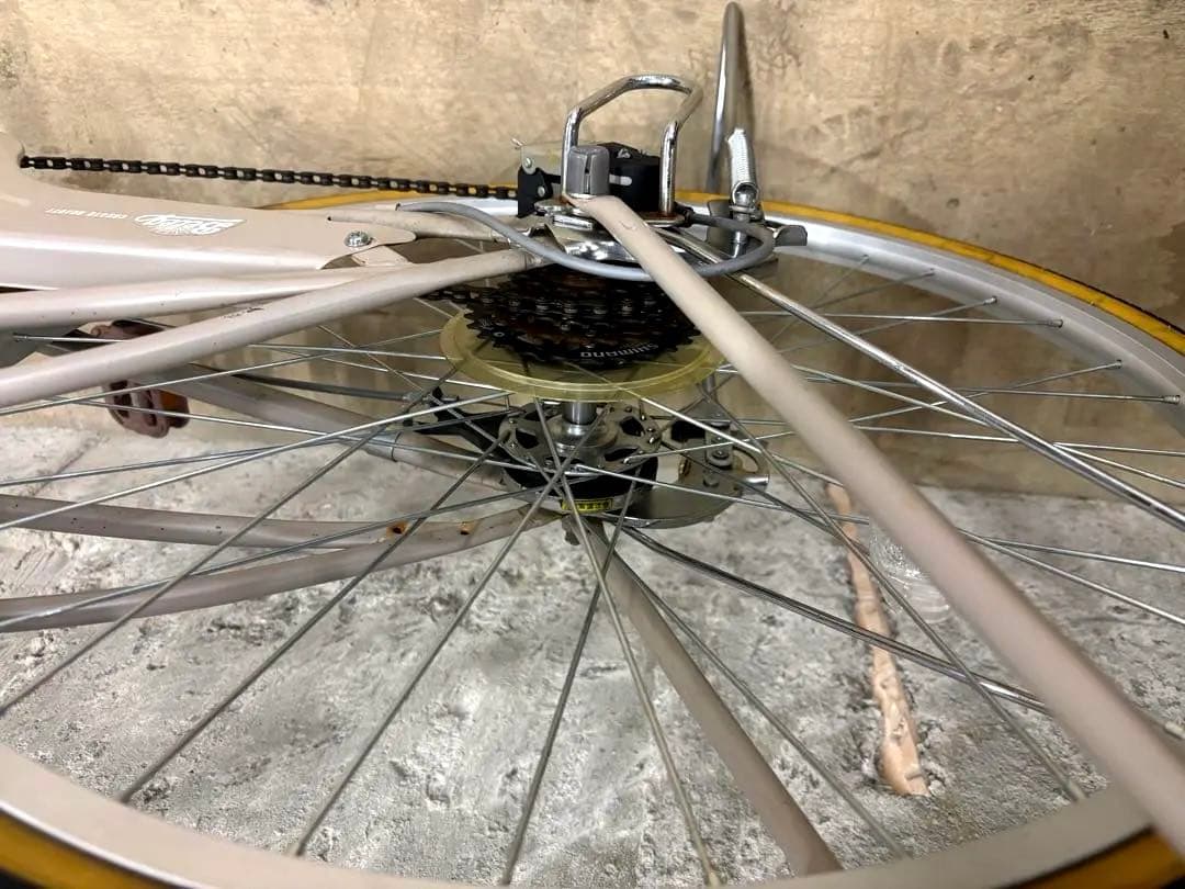 ✨ おしゃれシティサイクル 26インチ 外装6段 Beleg ベージュ