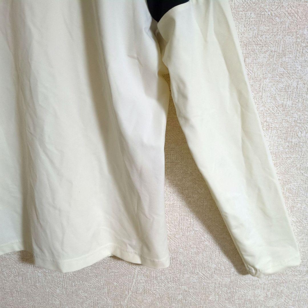 デサントゴルフ ラボパターン ジャージー ストレッチ モックネック M