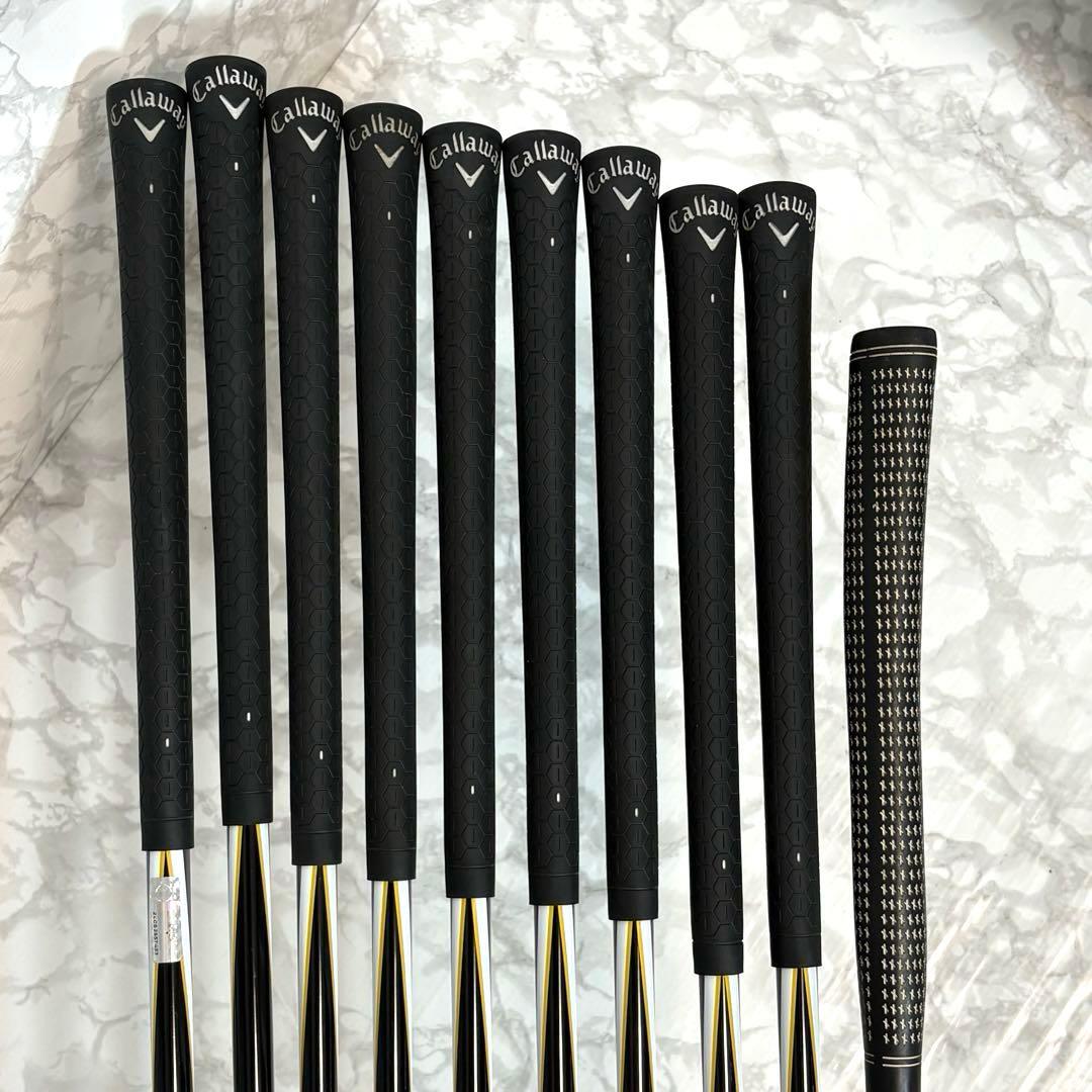 【良品】キャロウェイ ウォーバード メンズゴルフセット フレックスR 右利き用