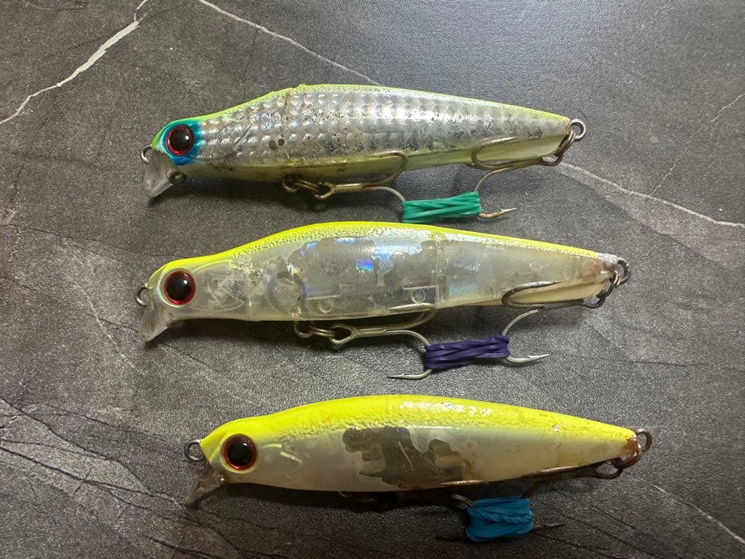 シーバスルアーセット　アピアダイワシマノメガバス