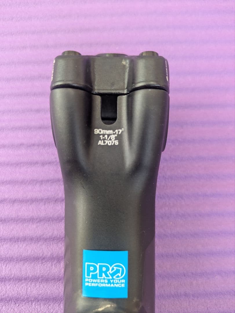 シマノPRO VIBE ALLOY ステム 90mm -17°