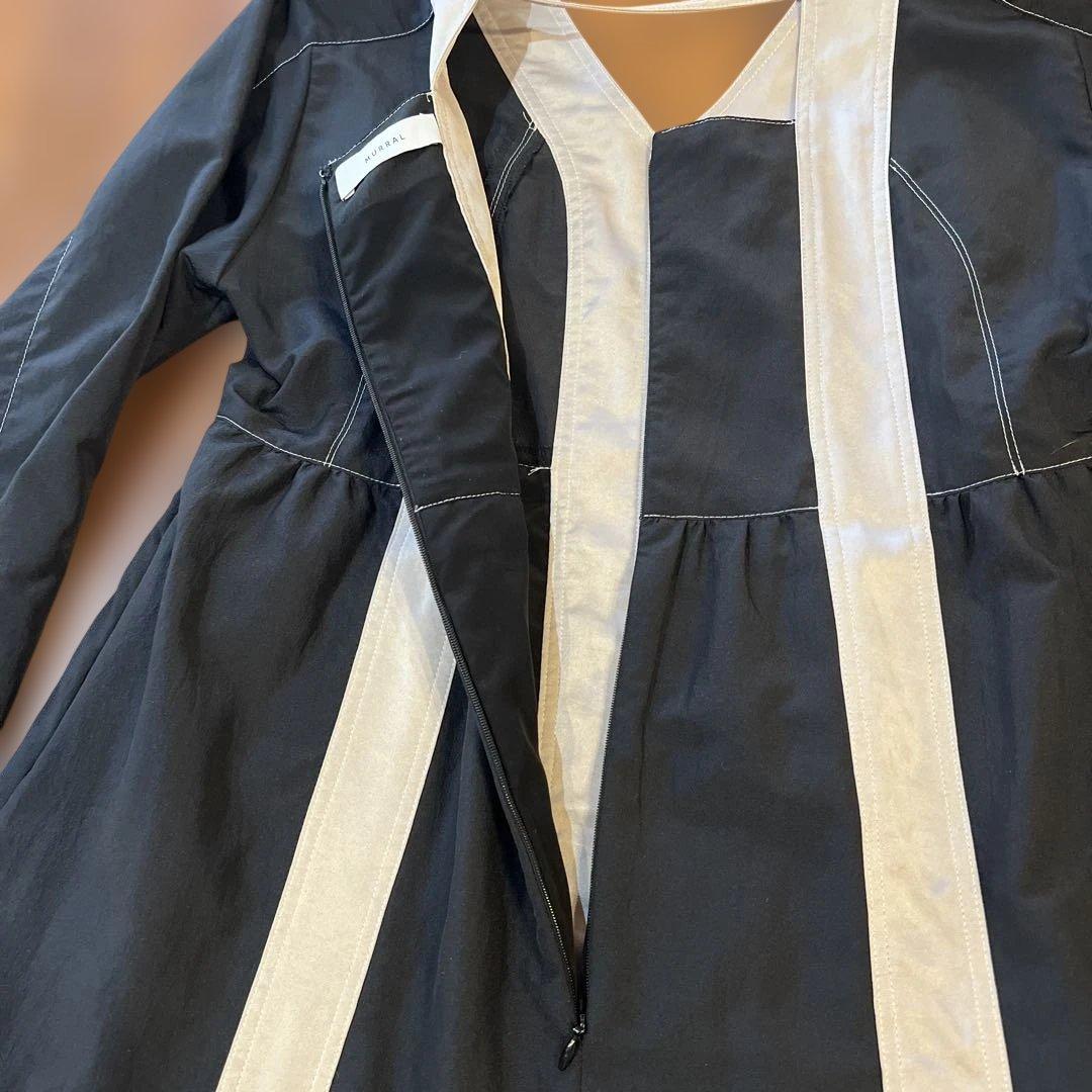 MURRALミューラル　Vintage taffeta tiered dress