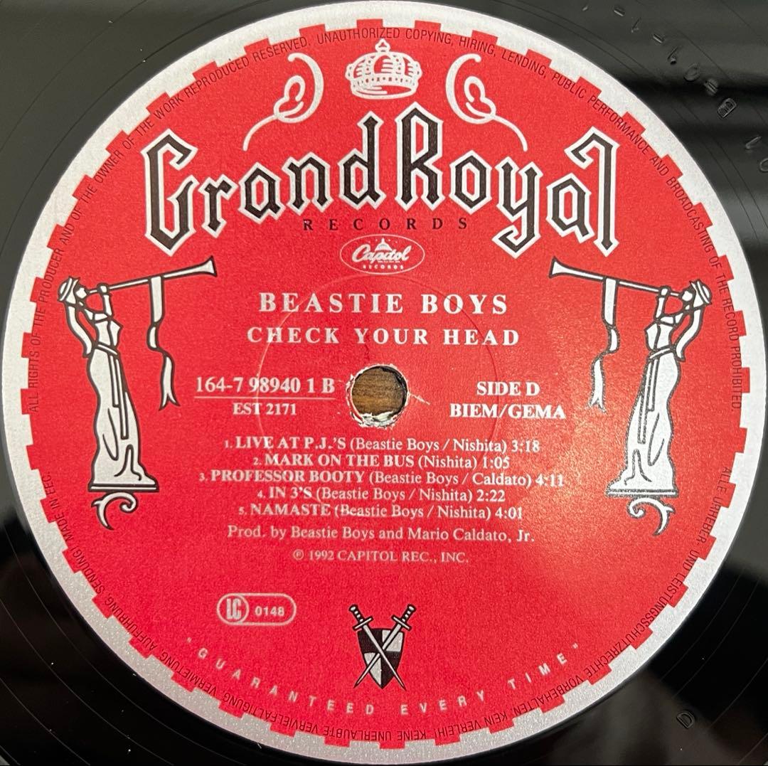 【2LP/EU盤】Beastie Boys / Check Your Head