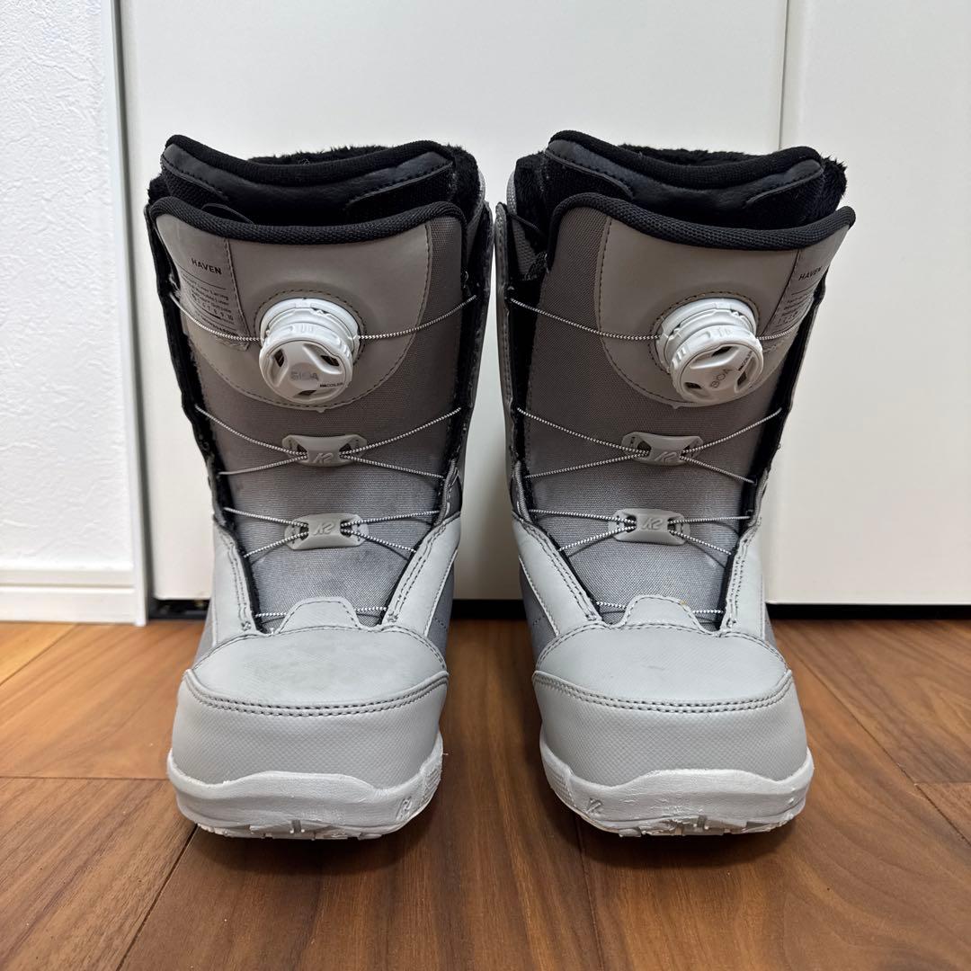 【ほぼ新品】24cm K2 HAVEN スノーボードブーツ BOA ボア ヘブン