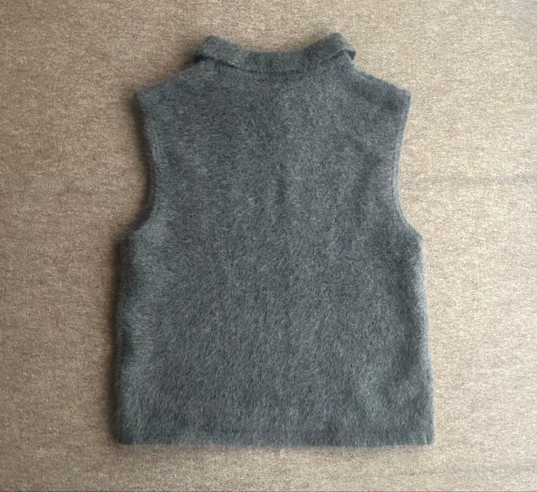 今期25冬デプレDESPRESフォックスカシミヤニットベスト春