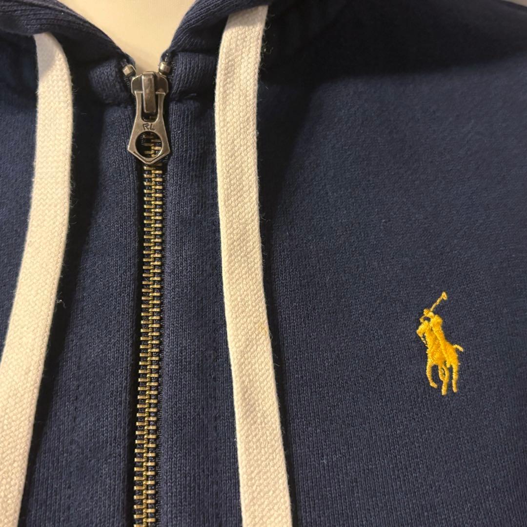 90s Old Polo Ralph Lauren y2k パーカー ネイビー