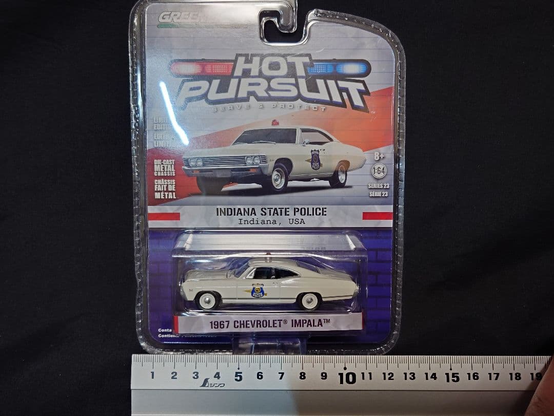 GREENLIGHTHOT PURSUIT アメリカパトカーミニカー4台セット