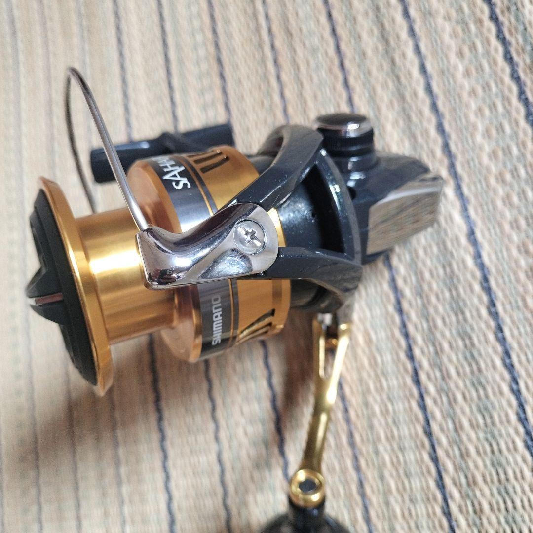 Sahara C5000 スピニングリール ブラック/ゴールド