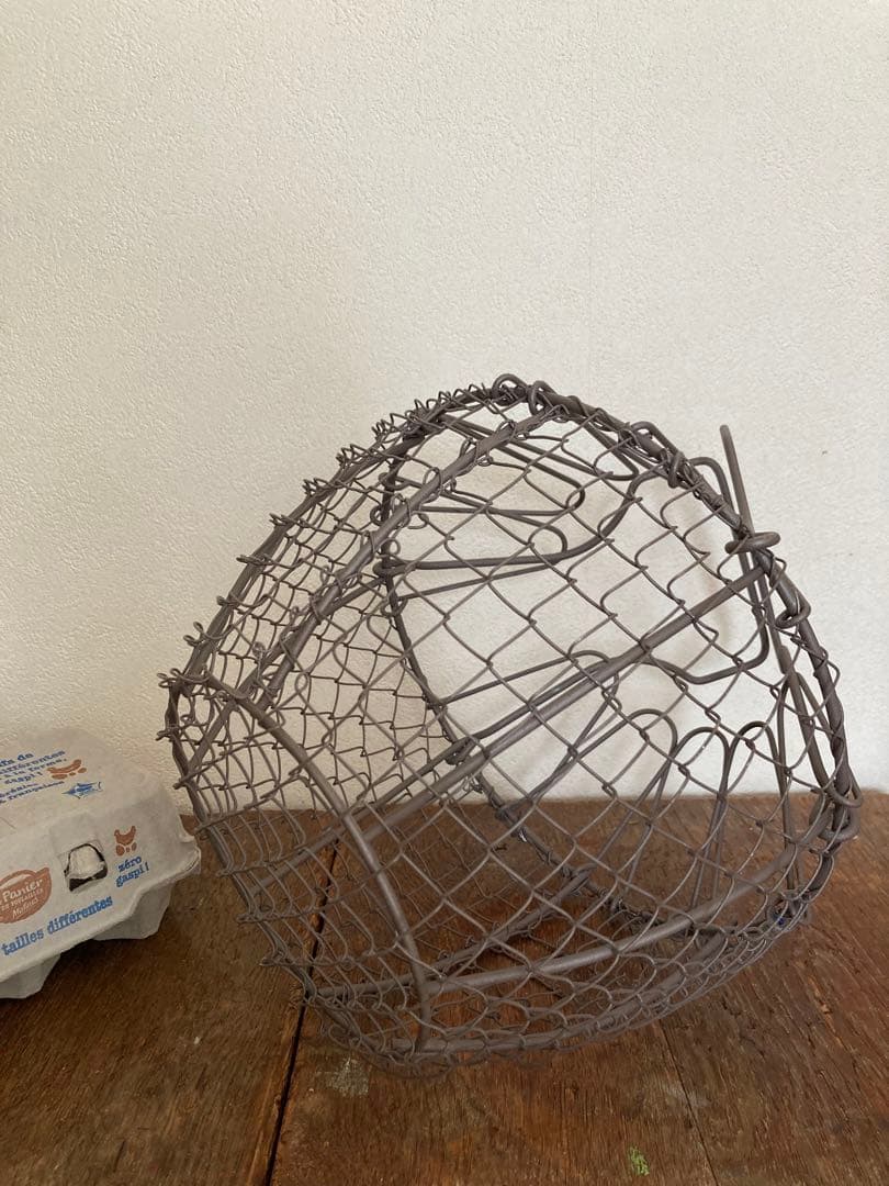 フランスブロカント　エッグパニエ・エッグバスケット