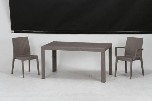 《新品・送料無料》ステラ　テーブル　８０×１４０　グレー