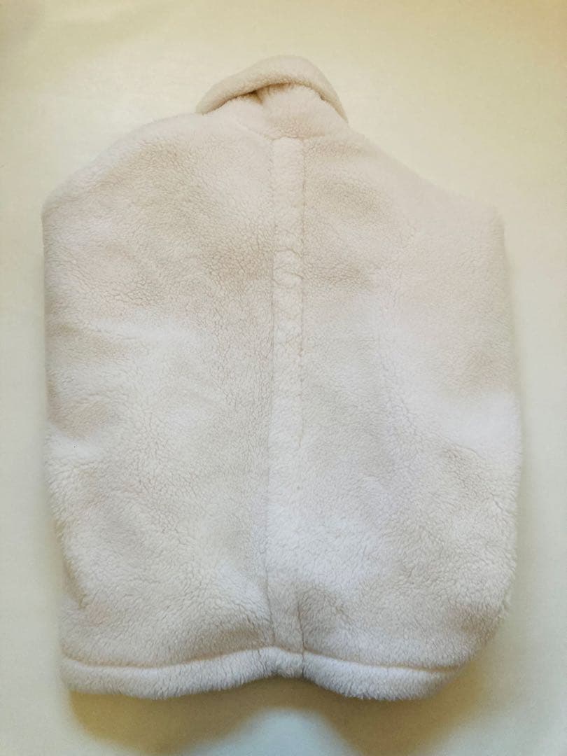 テディ ケープ ポンチョ コート ホワイト ベアポンチョ