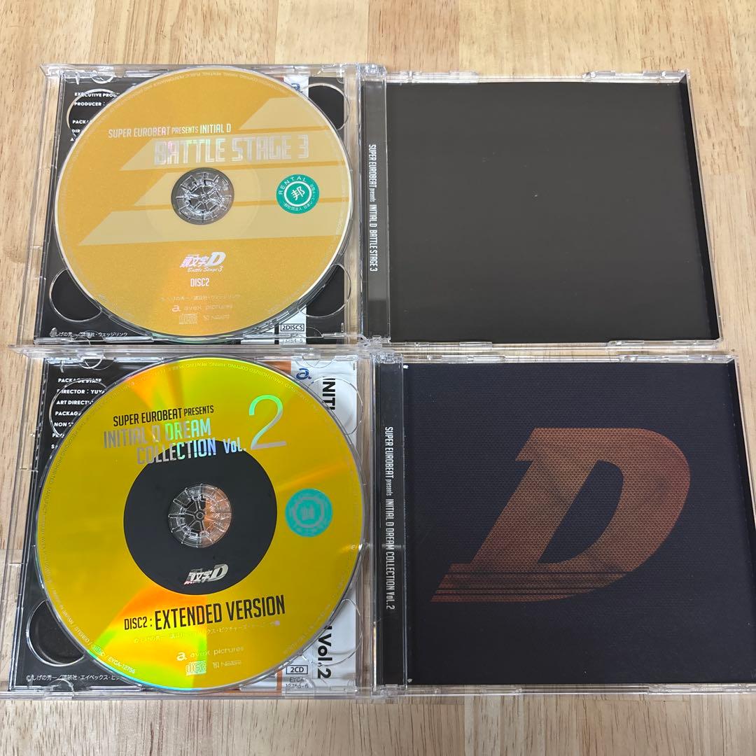 INITIAL D 頭文字D CD コレクション　サントラ　サウンドトラック