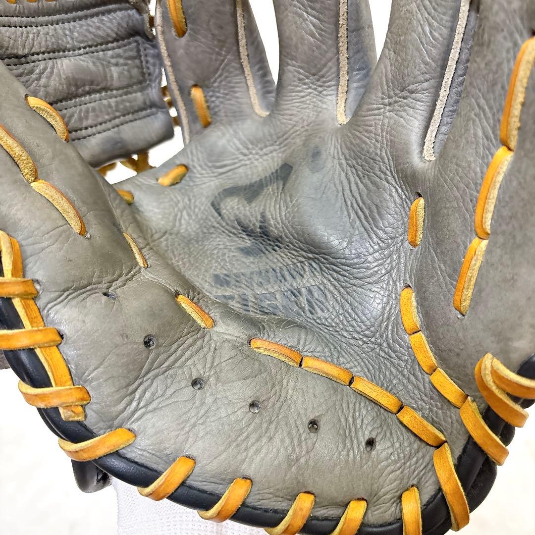 ⚾️ミツワタイガー　一般軟式　内野手グローブ 　右投げ　グレー
