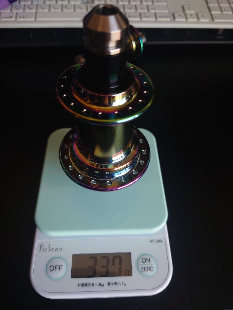 BMXハブセット　チタンパーツ　LHD