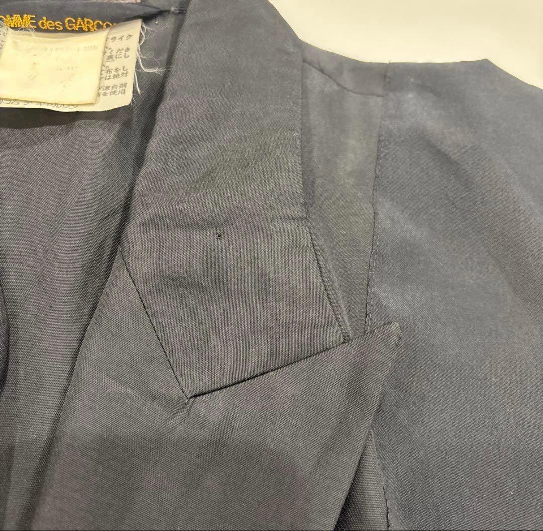 COMME des GARÇONS ブラック 半袖シャツワンピース M