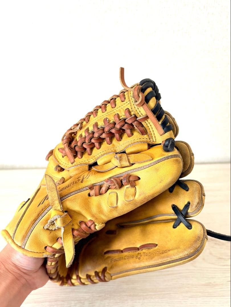 【美品】ミズノプロ　軟式グローブ　内野手用　型抜群