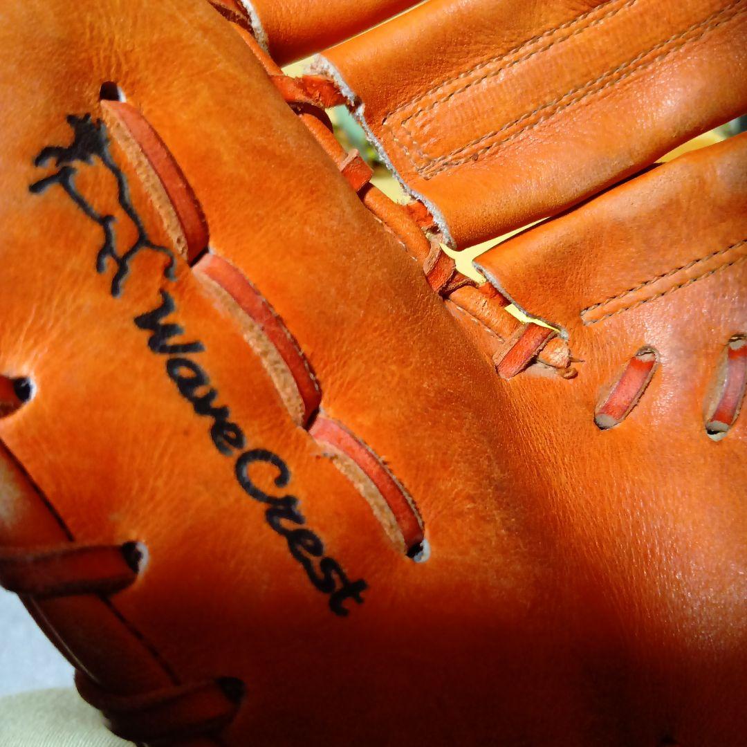 良品 ミズノプロフェッショナル　MIZUNO ファーストミット　青ビューリーグ