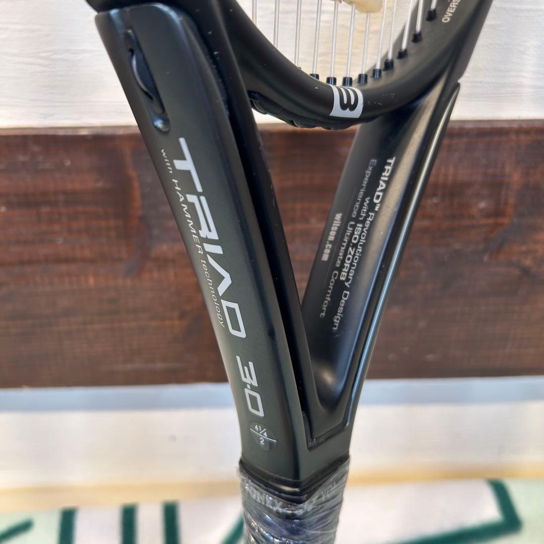 ☆テニスの王子様・丸井ブン太モデル☆状態良好☆ Wilson TRIAD3 G2