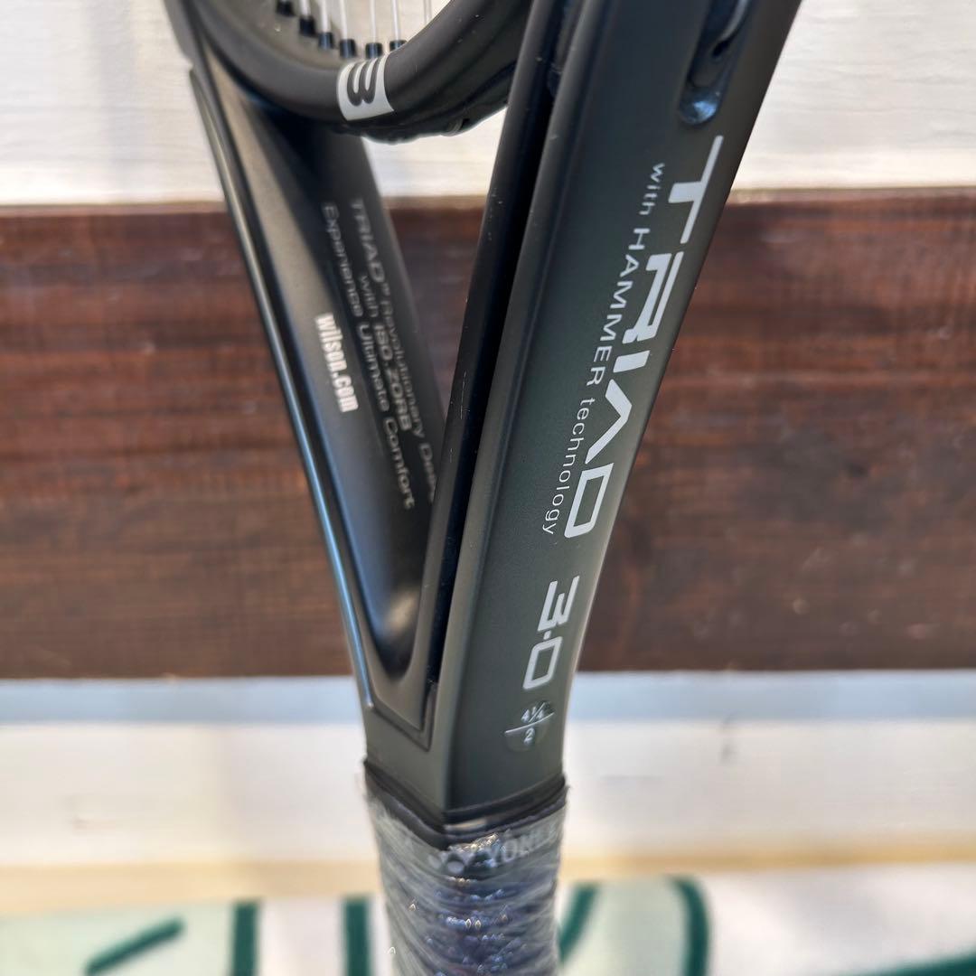 ☆テニスの王子様・丸井ブン太モデル☆状態良好☆ Wilson TRIAD3 G2