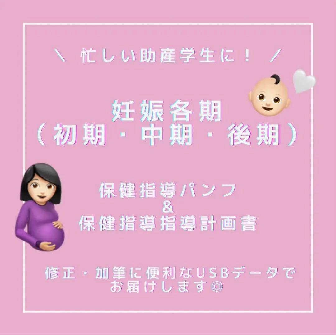 助産保健指導パンフ&指導案