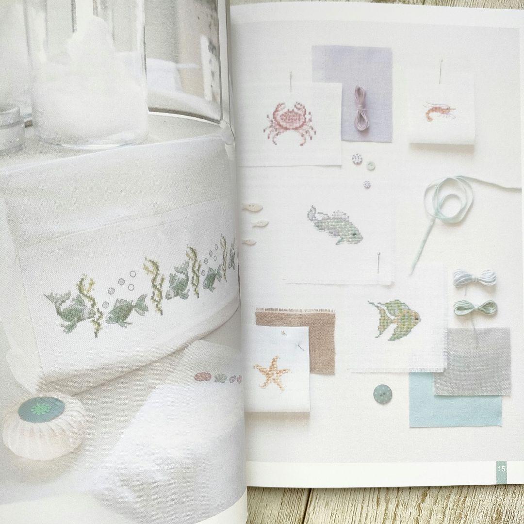 【希少】MANGO 　クロスステッチ図案集Mer et littoral