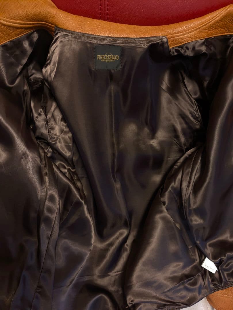 ファインクリークアンドコー 　エールジャケット ディア　ベージュ　サイズ44