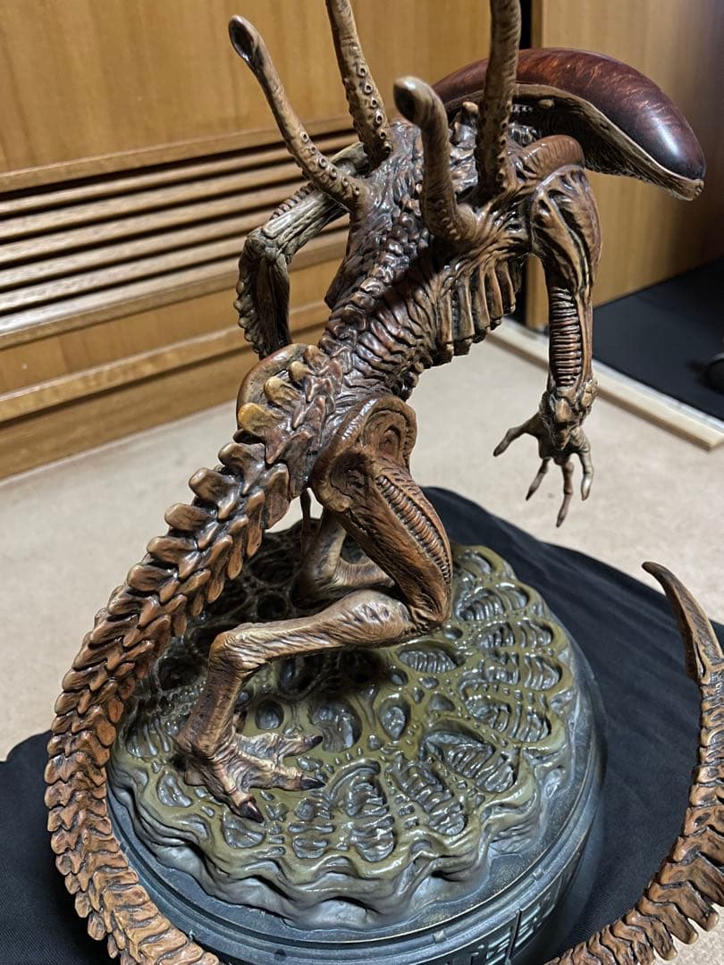 カ*シ様 【美品/元箱なし】SIDESHOW製 エイリアン4版ゼノモーフ スタチ